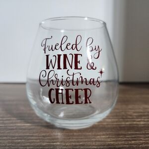 christmas wine glass 16 ounces gift for mom